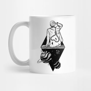 Contemplating Life Mug